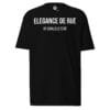 Elegance de Rue Tee - Black