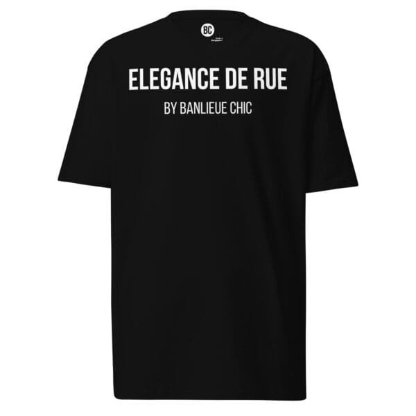 Elegance de Rue Tee - Black