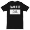 Banlieue Bold Chic Tee - Black