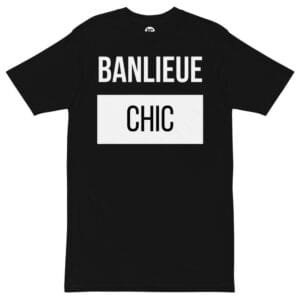 Banlieue Bold Chic Tee - Black