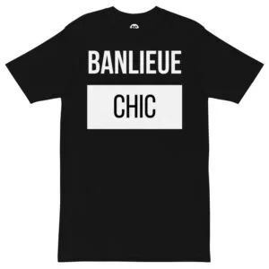 Banlieue Bold Chic Tee - Black