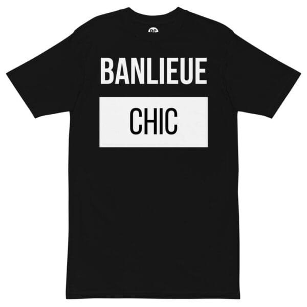 Banlieue Bold Chic Tee - Black