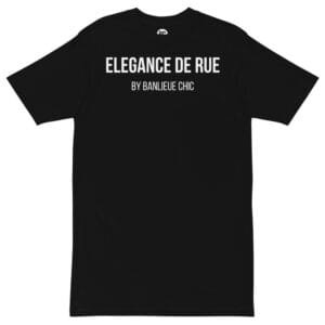 Elegance de Rue Tee - Black