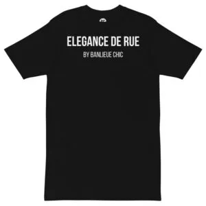 Elegance de Rue Tee - Black