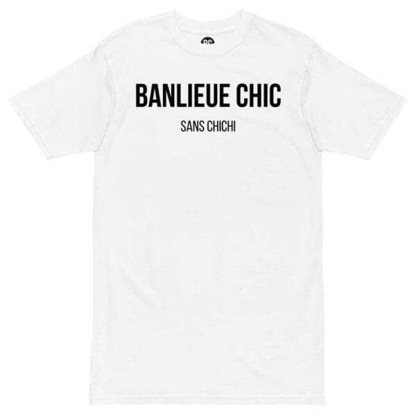 Banlieue Chic Tee - White