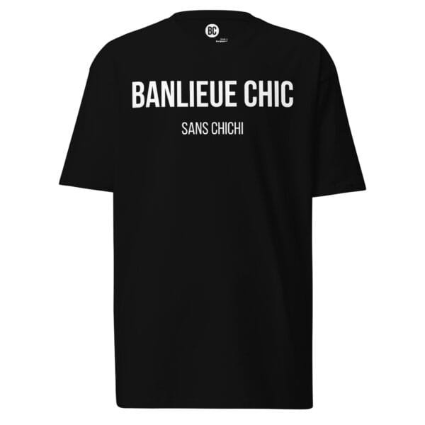 Banlieue Chic Tee - Black