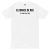 Elegance de Rue Tee - White