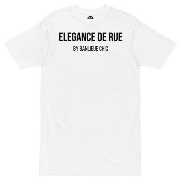 Elegance de Rue Tee - White