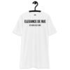 Elegance de Rue Tee - White