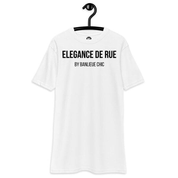 Elegance de Rue Tee - White