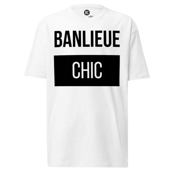 Banlieue Bold Chic Tee – White
