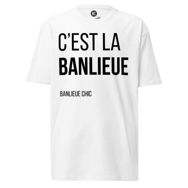 C'est La Banlieue Tee – White