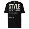 Style Speaks Louder Tee – Black