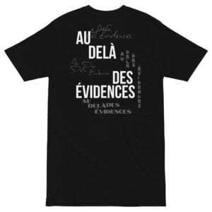 Au Delà Des Évidences Tee - Black