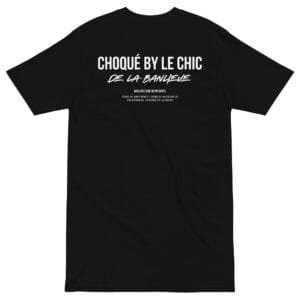 Choqué by le Chic Back Tee – Black
