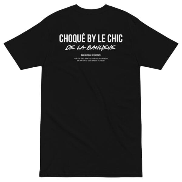 Choqué by le Chic Back Tee – Black