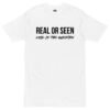 Real or Seen Tee - White