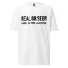 Real or Seen Tee - White